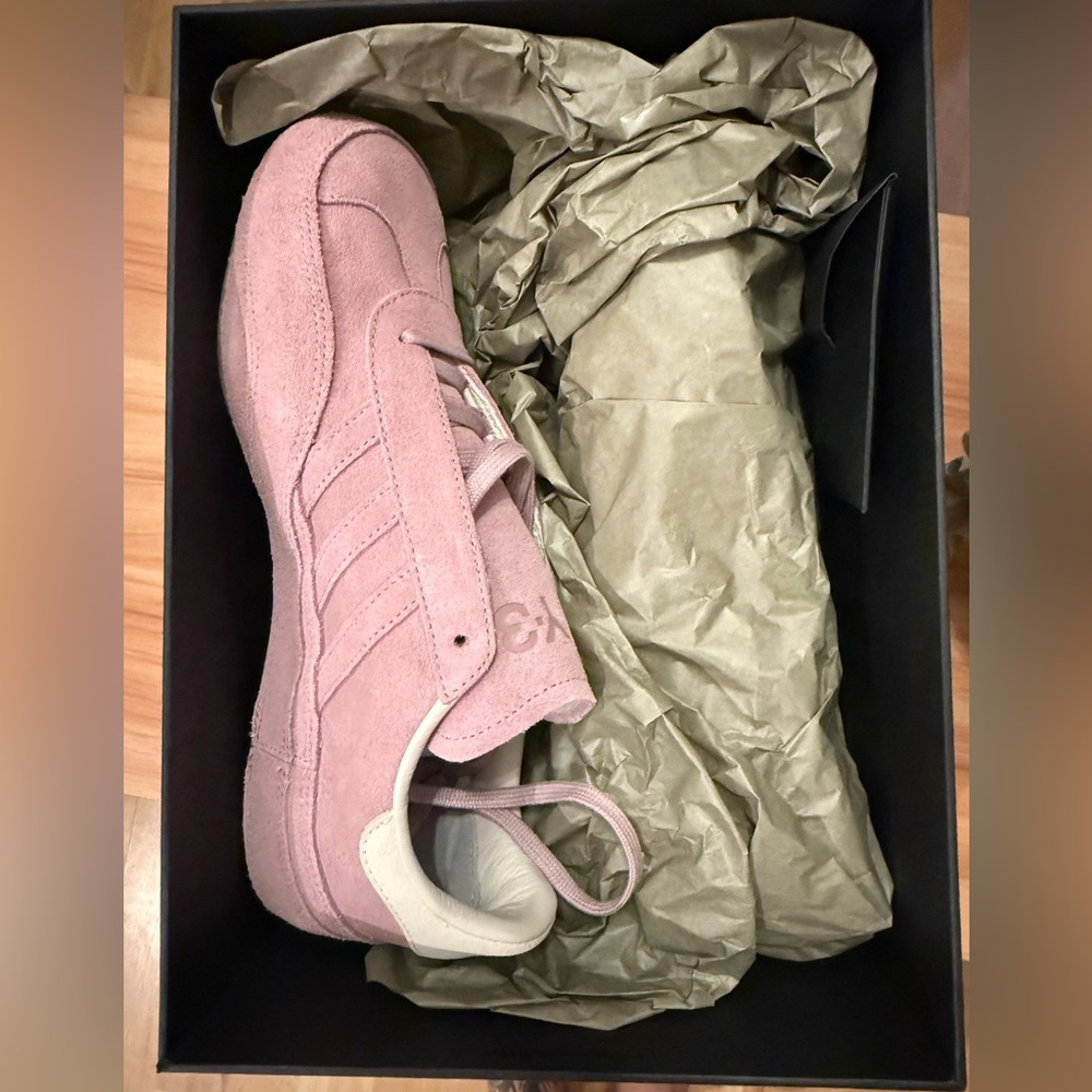 New Y-3 Yoji Yamamoto for Adidas Pink Suede Gazelle in Magic Mauve Alumina - Picture 13 of 16